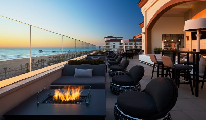 The Waterfront Beach Resort Huntington Beach - Offshore 9 Firepit
